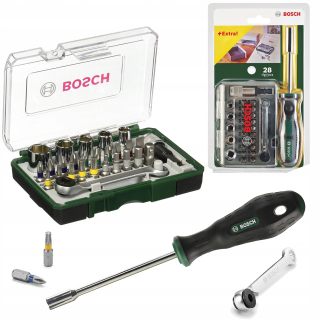 Skrutkovač s bitmi Bosch, 28 prvkov